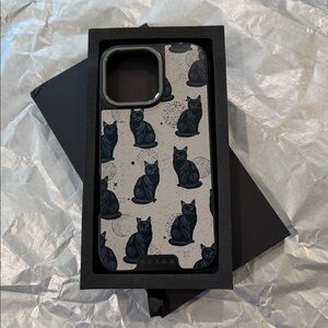 Burga Black Cat Phone Case for iphone 16 Pro Max